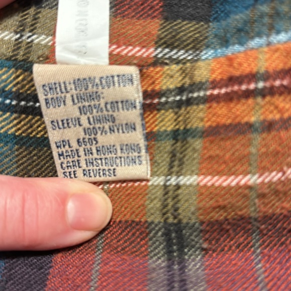 Vintage Dunbrooke Upstream Barn Jacket Corduroy Collar Flannel Lined Size XL - Picture 7 of 14